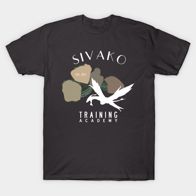 Sivako (white font) T-Shirt by mainstvibes